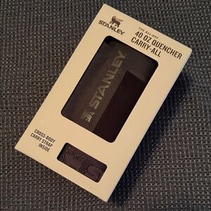 Stanley Black Quencher Carry-All with Strap